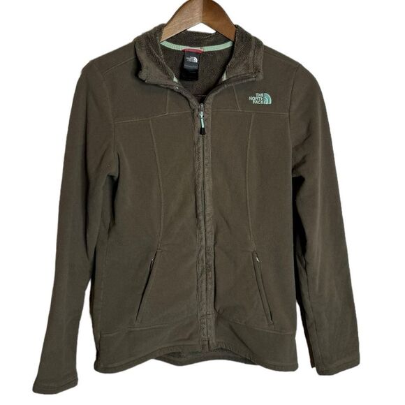 The North Face Tan Fleece Jacket size Small - Picture 1 of 6
